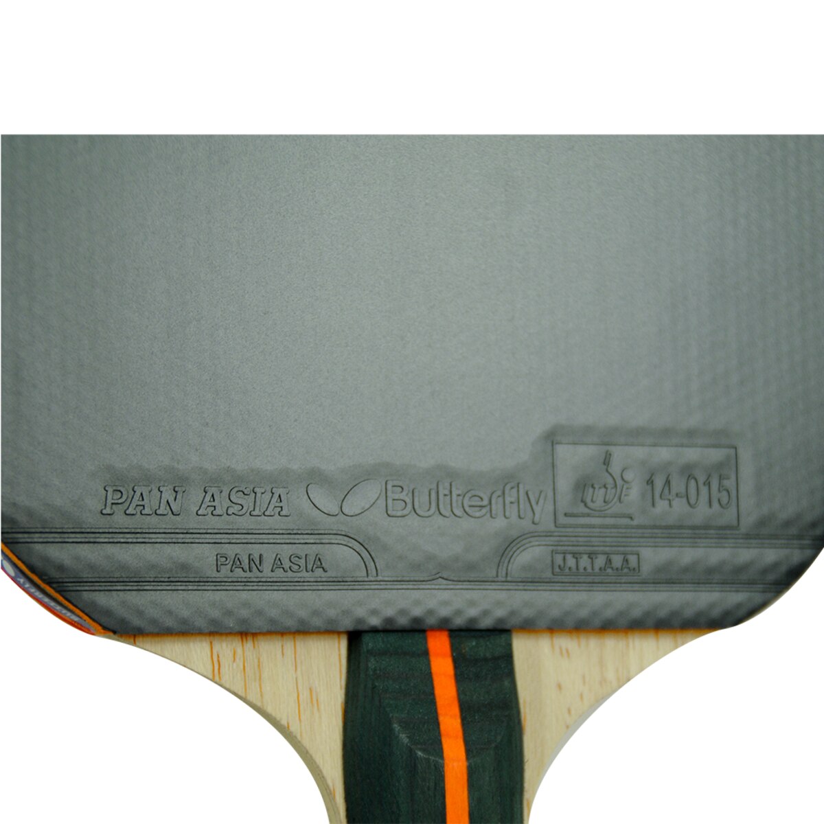 Butterfly Timo Boll CF 1000 Racket: Close-up for the Black Side